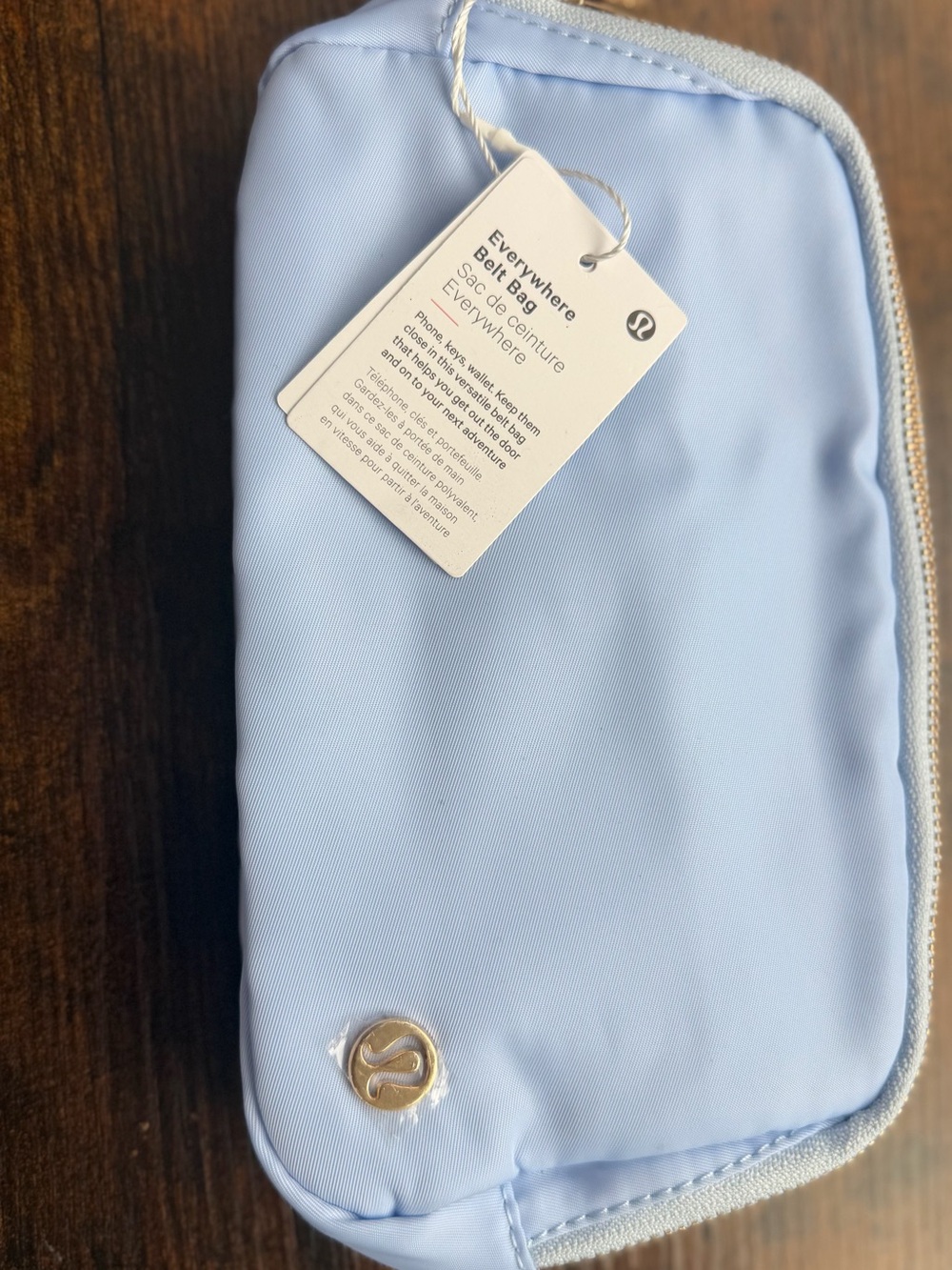 Lululemon Everywhere Belt Bag 1L Light Blue NWT New With Tags Crossbody